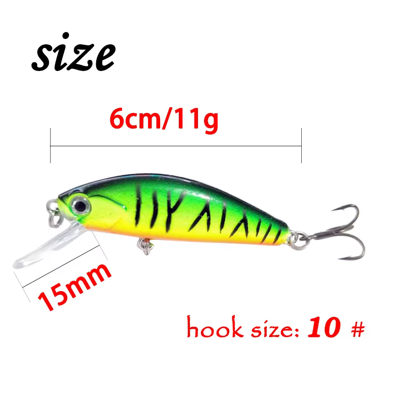 Minnow Wobbler Jerkbait - Senuelo para lubina en agua salada - imagen 4
