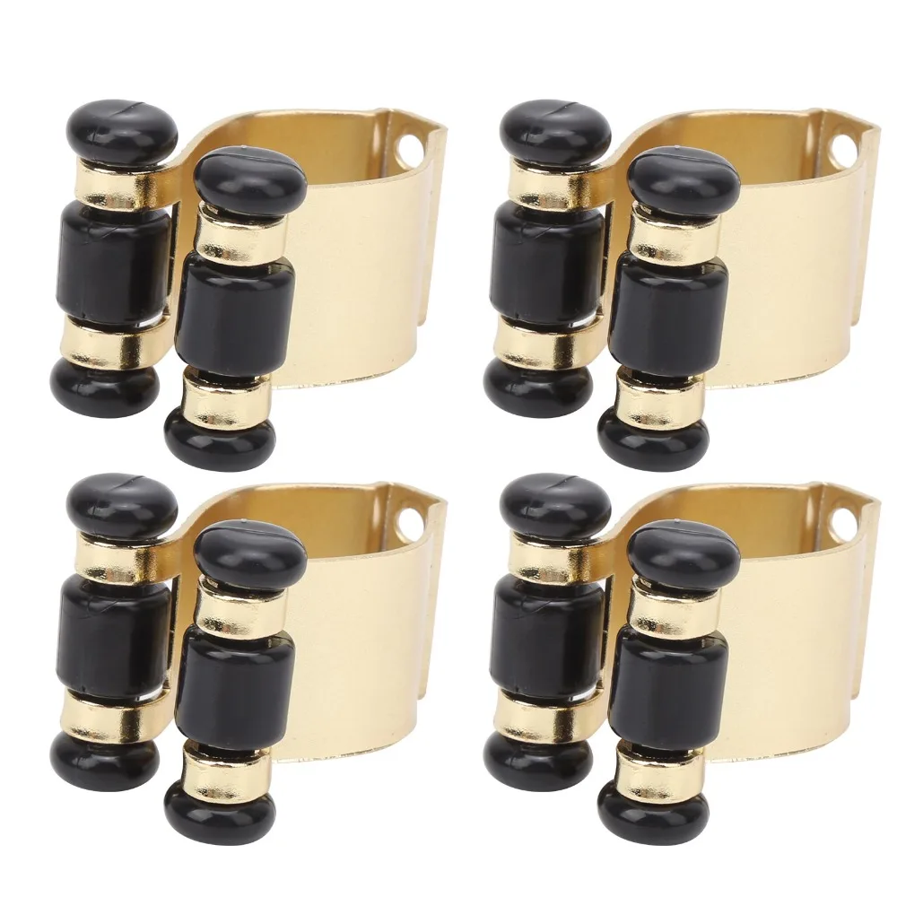 Soporte para taco de billar dorado compacto portátil, pinza fija