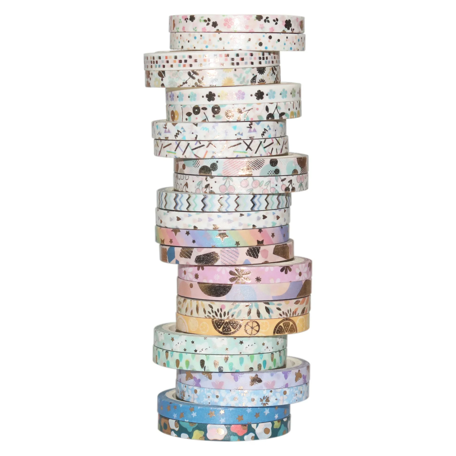 Cinta washi dorada con estampado de gatos – para scrapbooking - imagen 4