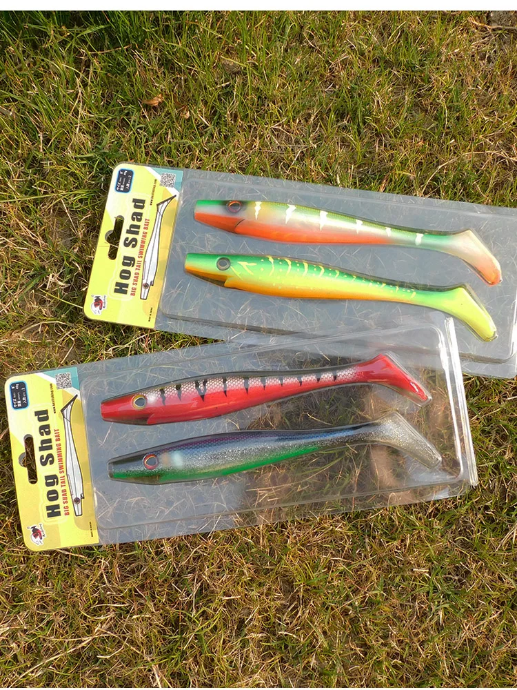 ESFISHING Hog Shad 200 mm - Señuelo blando para mar - imagen 2