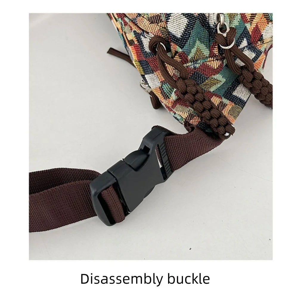 Bolso bandolera bohemia ligera gran capacidad para mujer - imagen 3