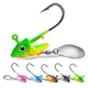 Anzuelo Jig Head con cabeza rotativa y eslabón giratorio