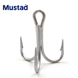 Anzuelos Triples Mustad Dacromet Reforzados para Mar