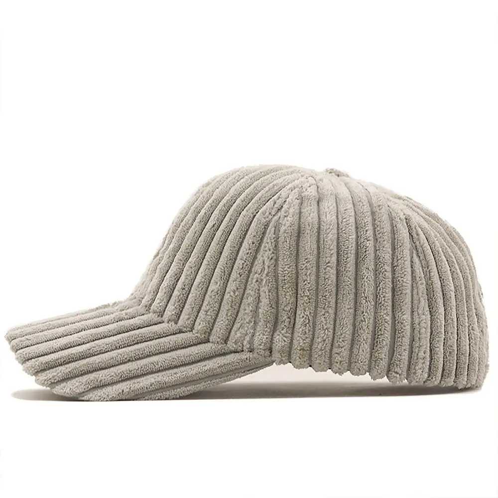Gorra de invierno térmica pana algodón ajustable Hip Hop unisex - imagen 2