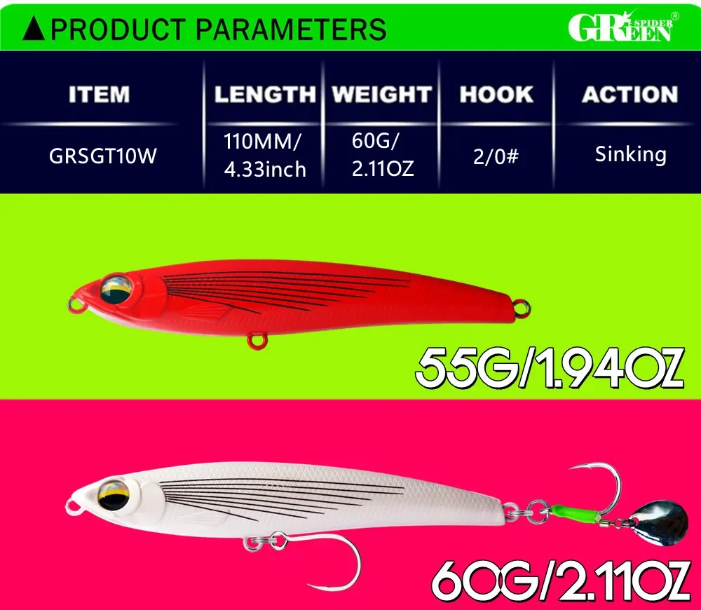 Comparación de colores disponibles