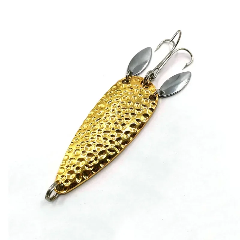 Spinnerbait metálico con lentejuelas para lucio y trucha - imagen 5