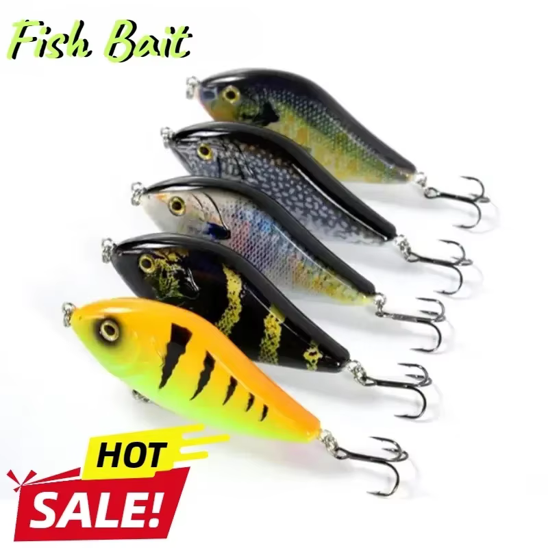 Jerkbait duro hundimiento lento para lucio con acción de natación - imagen 2