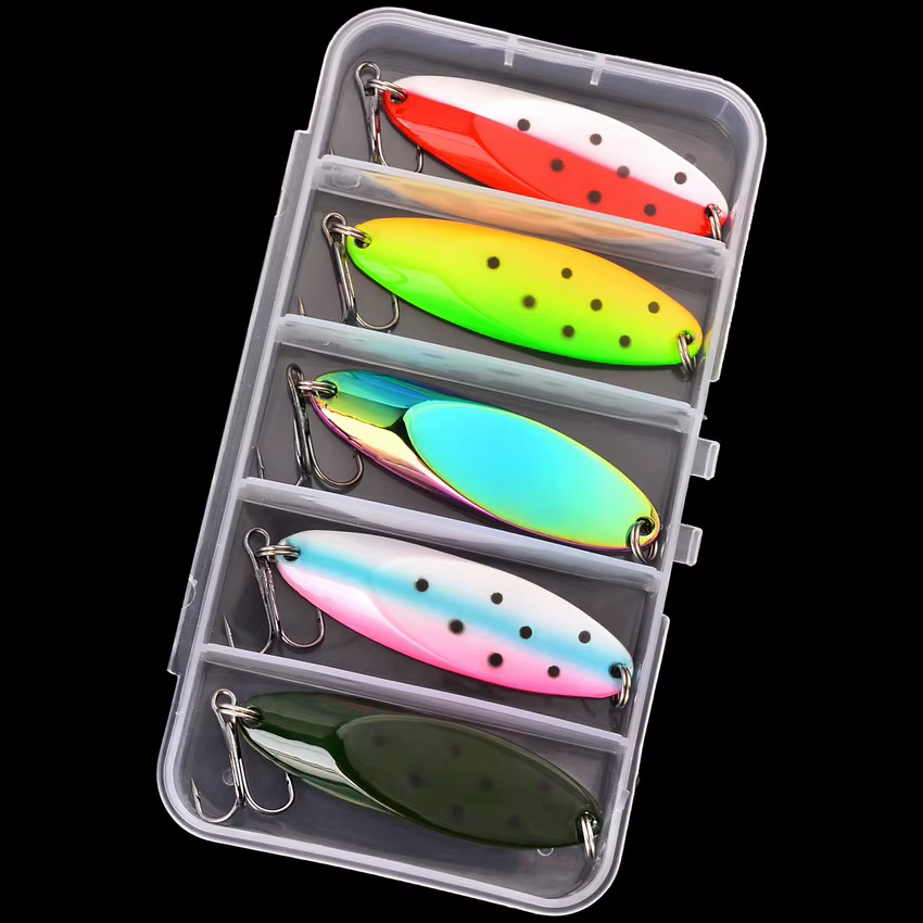 Señuelo cuchara con lentejuelas – Wobblers Spinner - imagen 5