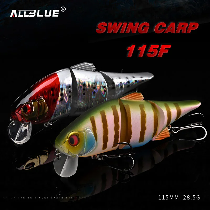 ALLBLUE Swimbait 115mm flotante para lucio