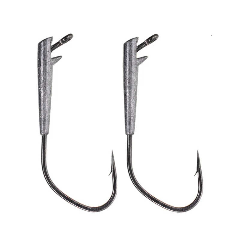 Anzuelos Jig Head Ozark con Teflón – montaje Texas para lubina y trucha - imagen 5