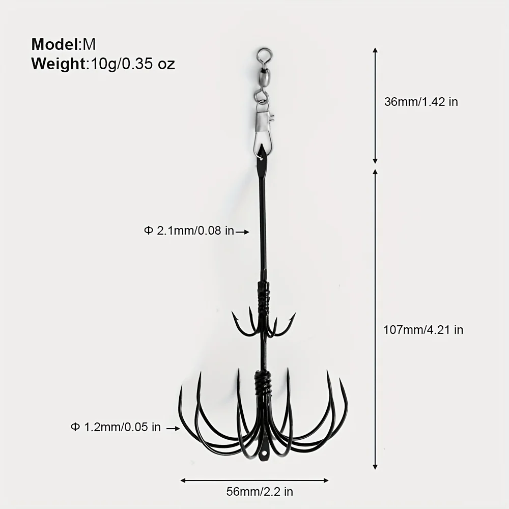 Jig doble de calamar para pulpo y pesca en mar