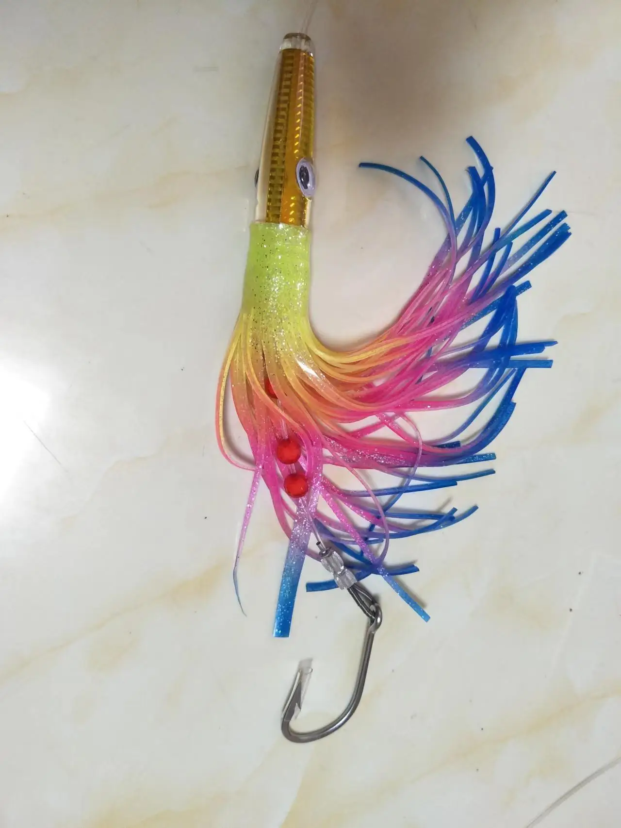 Barras esparcidoras de timón Splashbar Tianium de níquel para señuelos - imagen 4