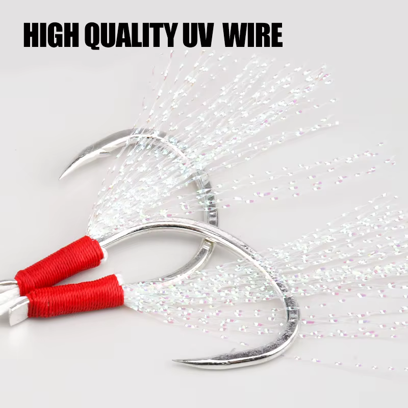 Jig Head TEASER HK005 Cuerpo Fuerte para Pesca Marina PIKE - imagen 3