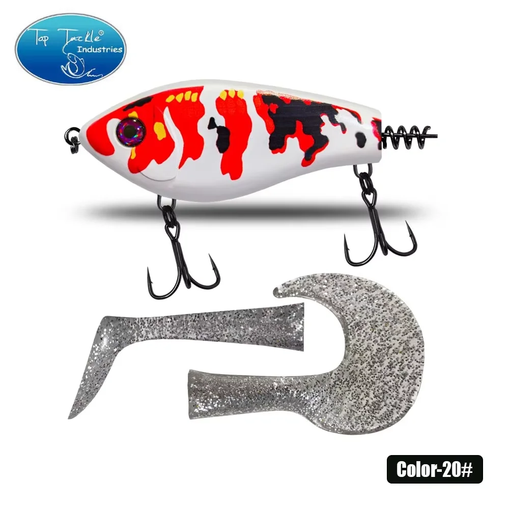 Señuelo Jerkbait Toptackle 100mm hundimiento lento para Lucio - imagen 4