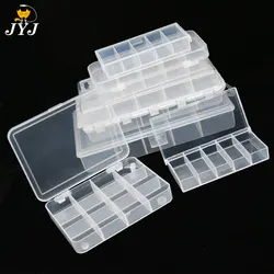 Caja de señuelos transparente 20 celdas – Doble nivel para pesca