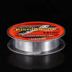 Fluorocarbono PA monofilamento de nylon cuerda de pesca resistente premium