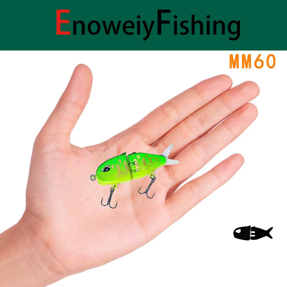 Crankbait Articulado para Buceo Profundo – Lubina - imagen 4