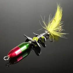 OUTKIT Doble Paleta Spinner para trucha