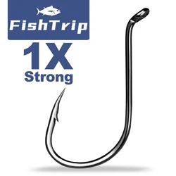 FishTrip anzuelos de pulpo agua salada para lubina, pargo y arrecifes