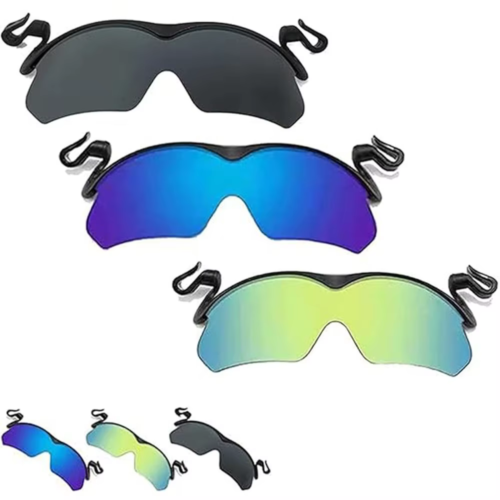 Gafas polarizadas de clip para pesca – Protección UV deportiva - imagen 3