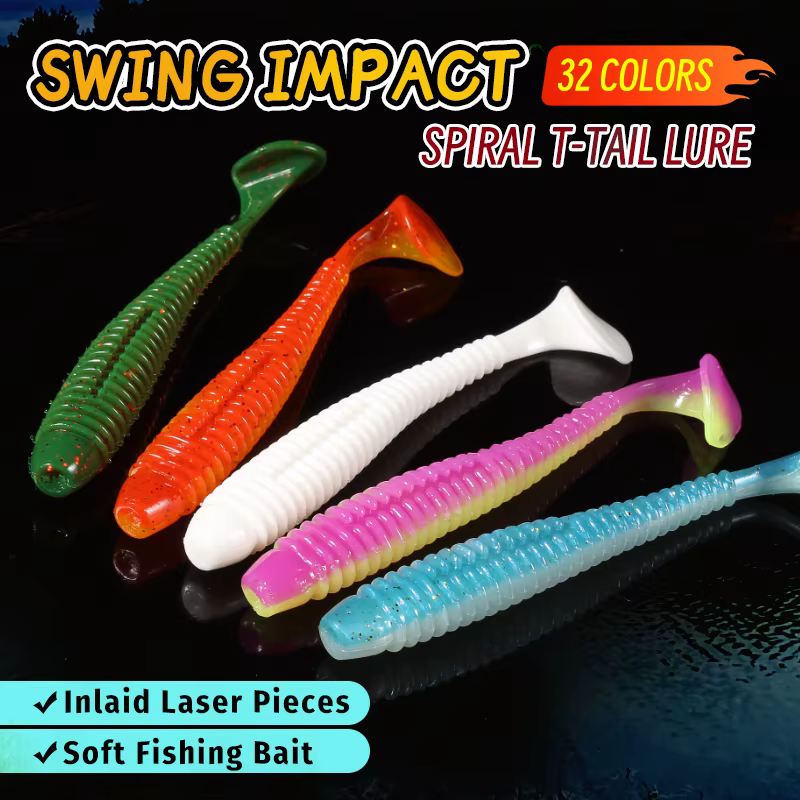 Supercontinente Shad Swimbait – Señuelo blando para bass - imagen 2