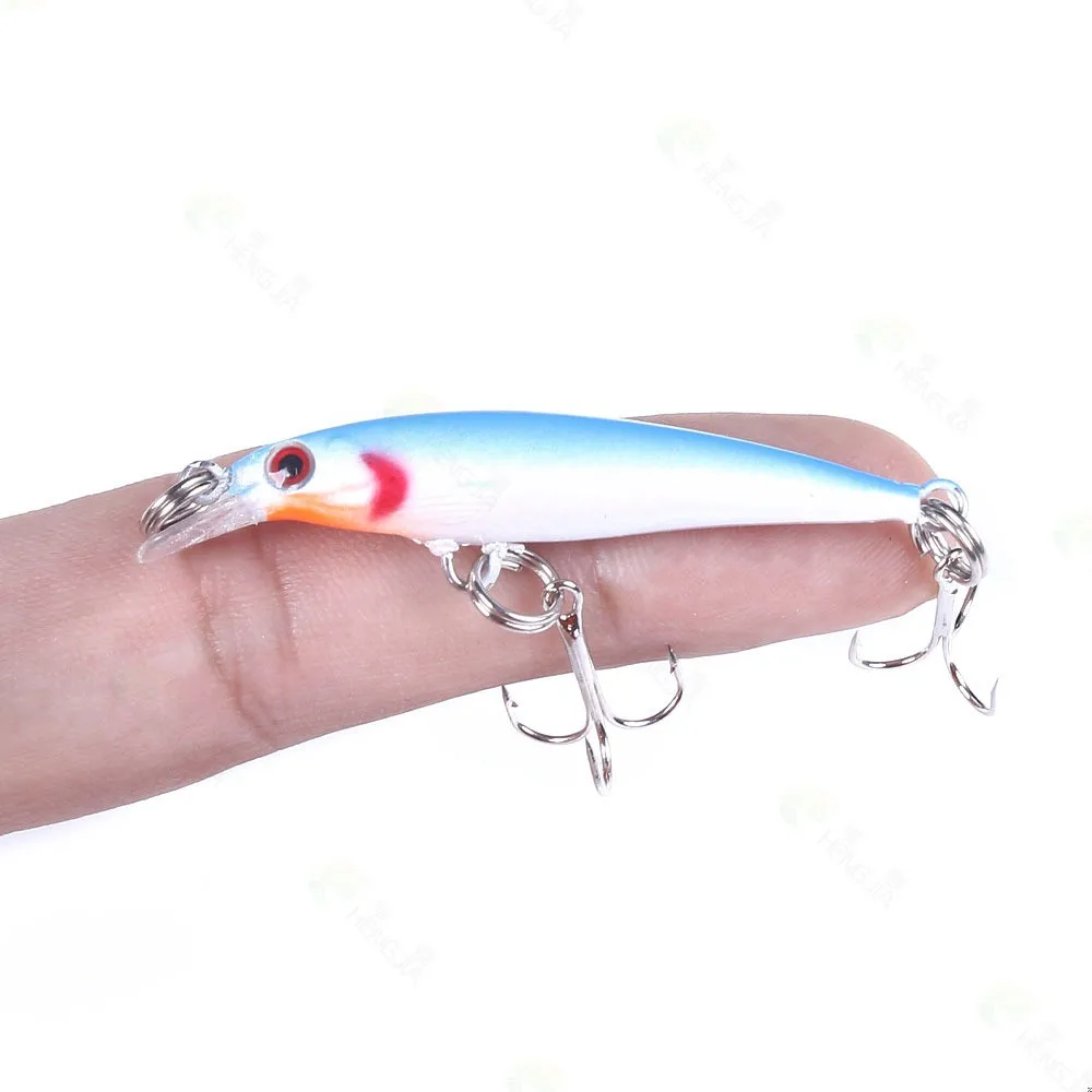 Wobbler flotante micro minnow anti-enganche para lucio y lubina - imagen 4
