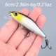 Crankbait minnow flotante para trucha y lucio – señuelo duro - imagen 3