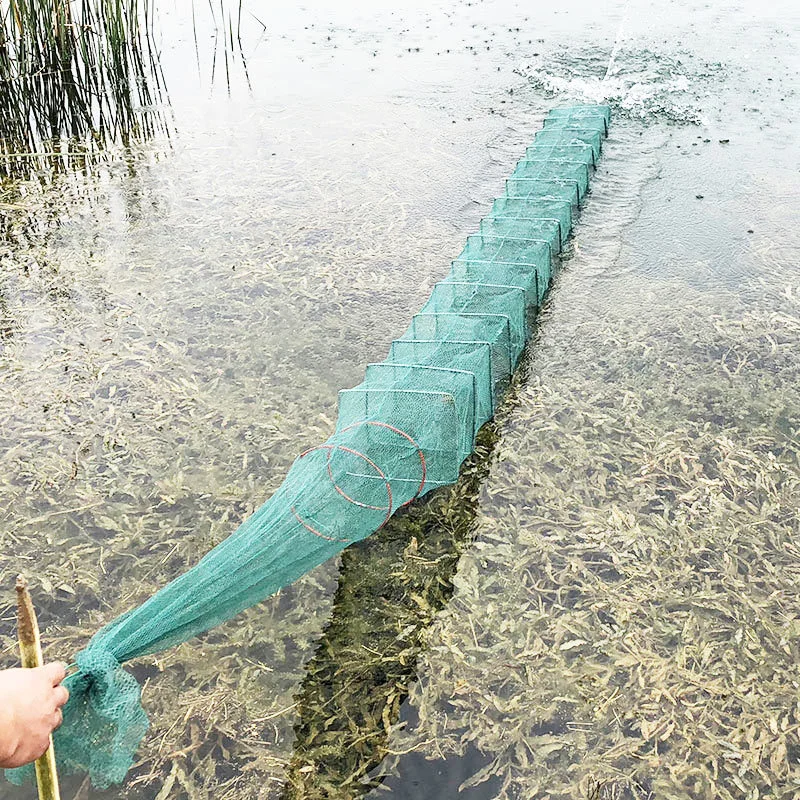 Red de pesca plegable anticorrosión para gambas y cangrejos - imagen 2