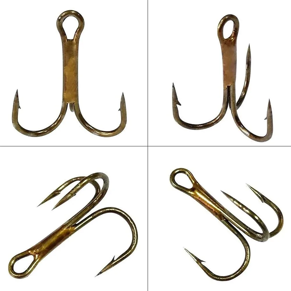 Kit Montaje Spinner – Cuchara, horquilla y anzuelos triples para pesca - imagen 4