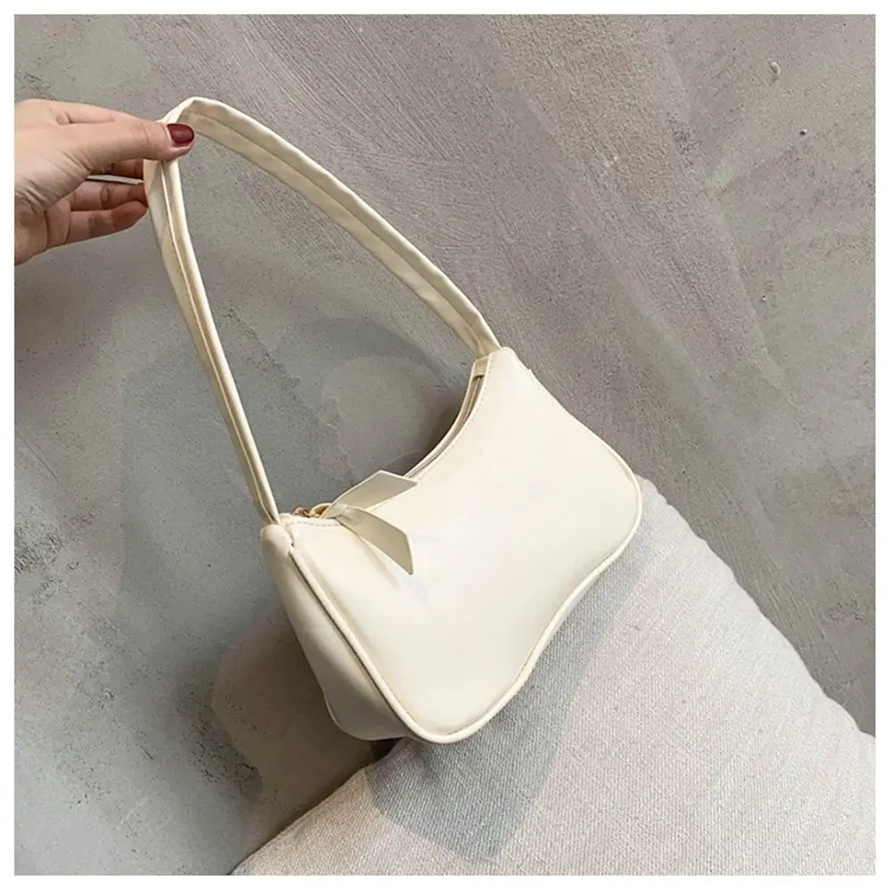 Bolso bandolera mini retro de cuero casual subaxilar - imagen 3