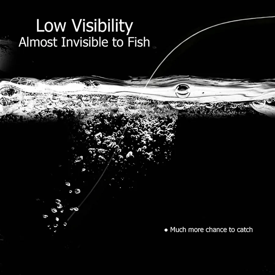 Hilo elástico transparente para cebo de pesca - imagen 4