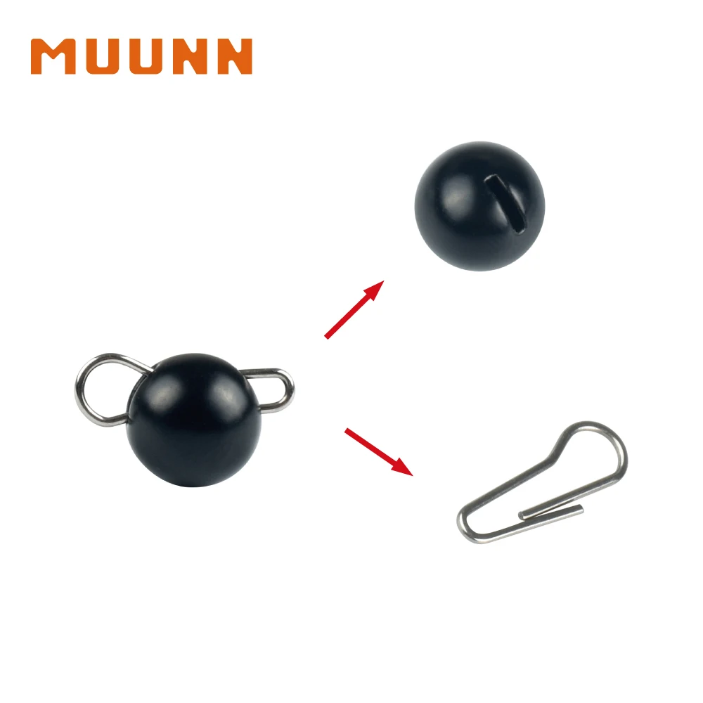 MUUNN Cheburashka de tungsteno para pesca con mosca, más sensible - imagen 3