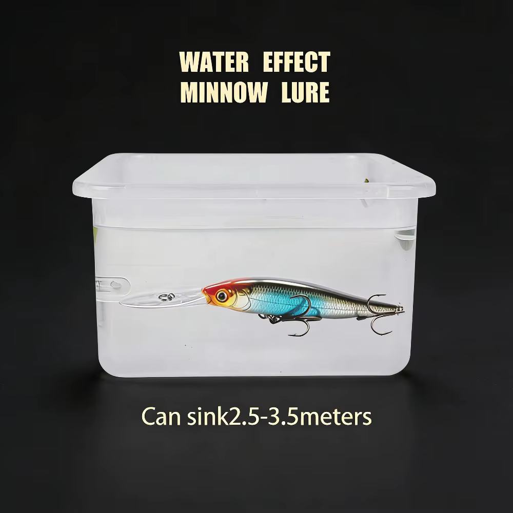 Jerkbait Minnow 107SP 8g – 107mm hundimiento 2,5-3,5m lubina - imagen 2