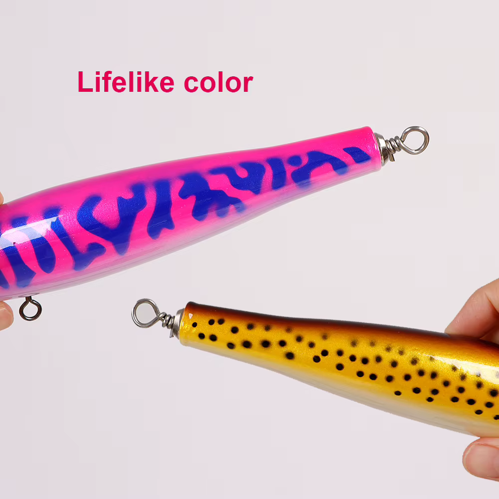 TOLU Señuelo Pencil Flotante para Atún – Madera 22 cm - imagen 3