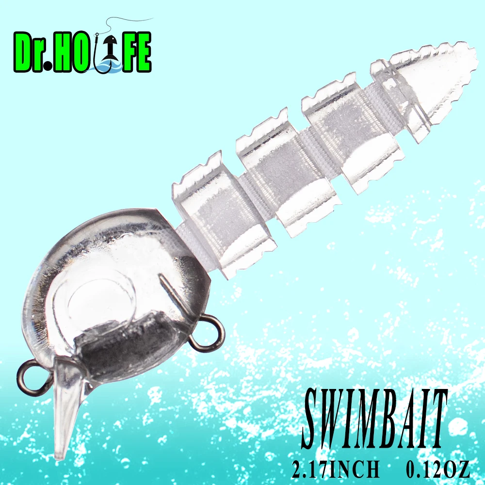 Dr.Holife swimbait articulado mini para pesca DIY – señuelo - imagen 4