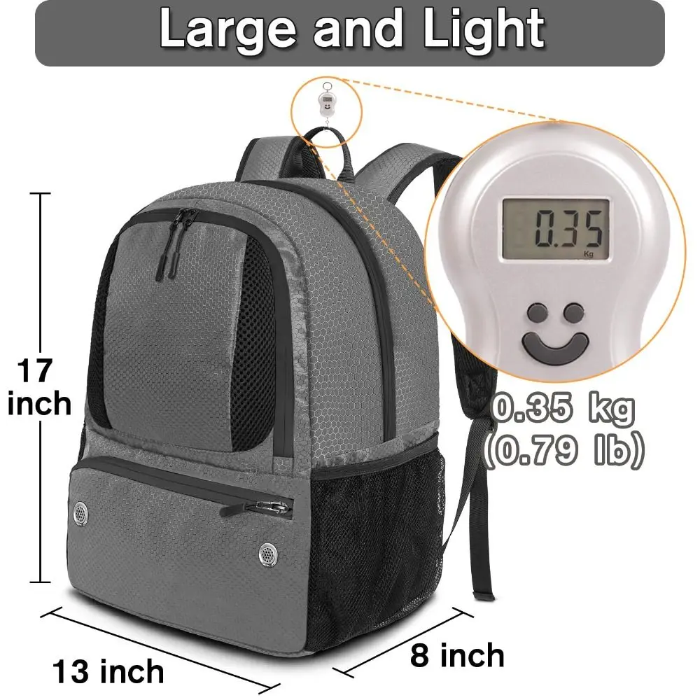Mochila de fútbol gran capacidad con compartimento para zapatos - imagen 5