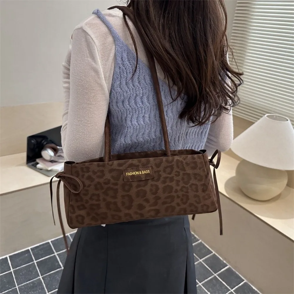 Bolso de hombro leopardo ligero gran capacidad para llevar