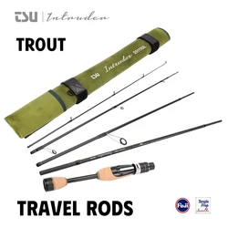 Caña spinning Tsurinoya Intruder extensible para trucha lubina