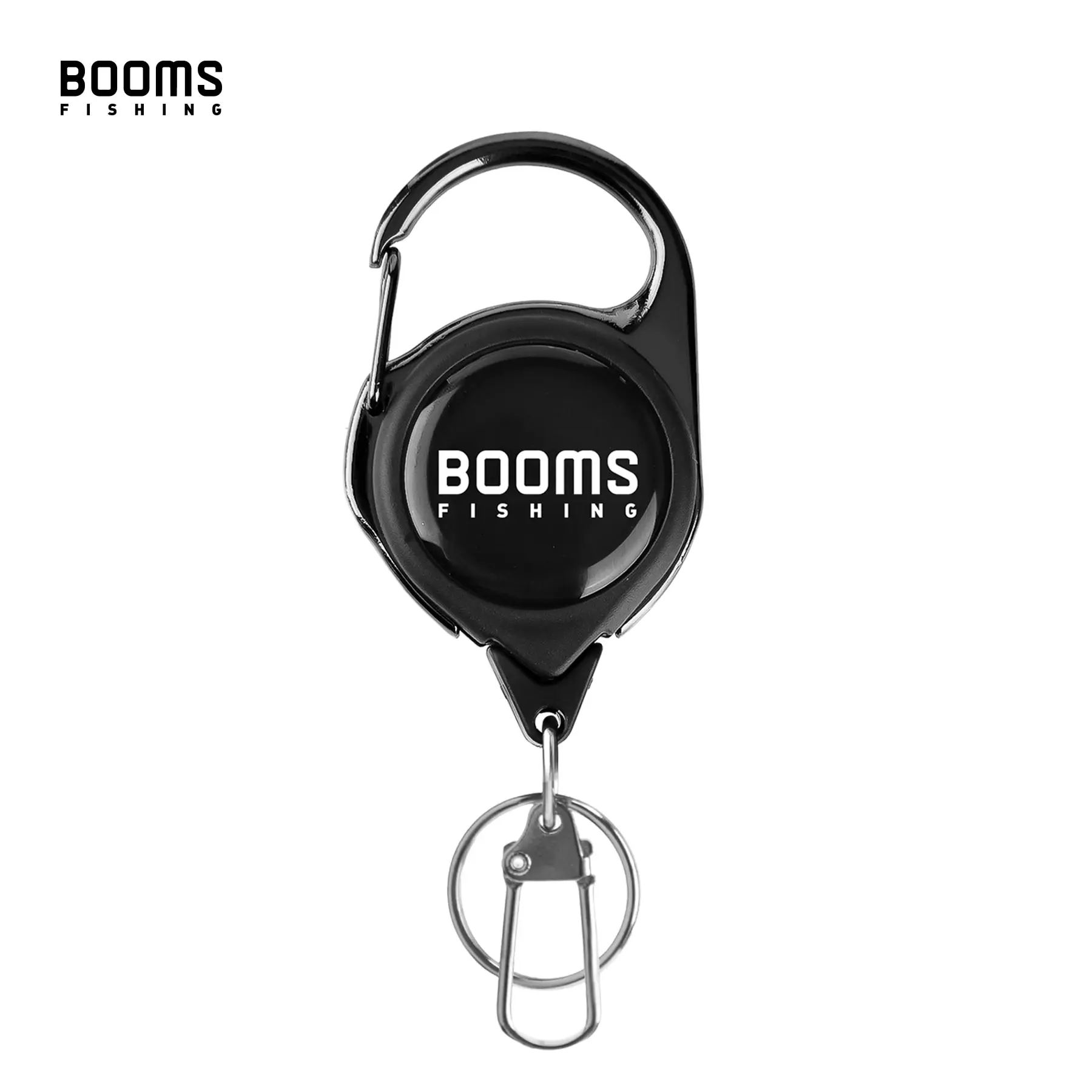 Soporte de insignia retráctil Booms Fishing RG1 con mosquetón - imagen 3