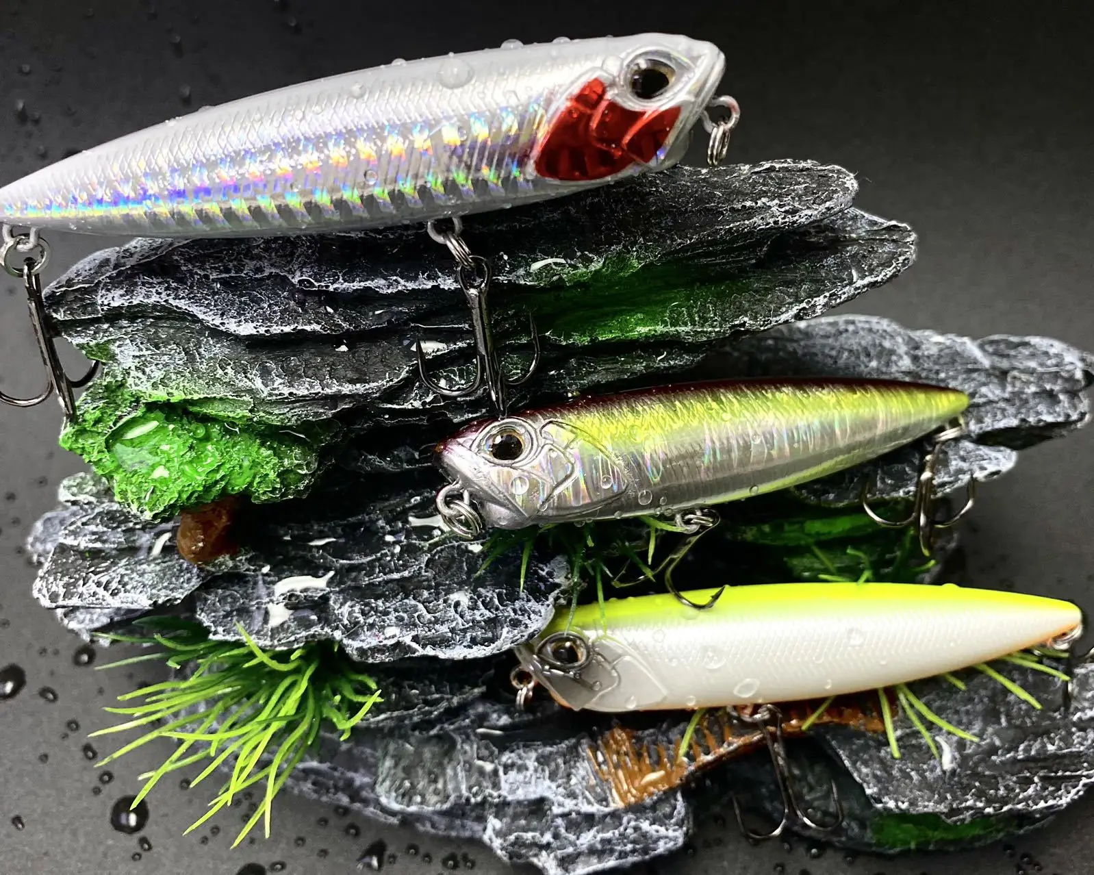 Wobbler topwater flotante swimbait que camina para carpa - imagen 2