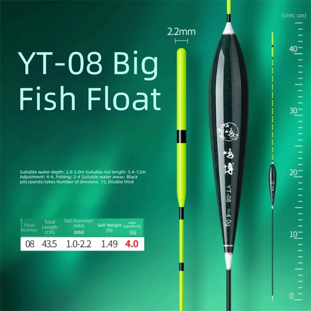 Flotador de pesca grande para control de deriva