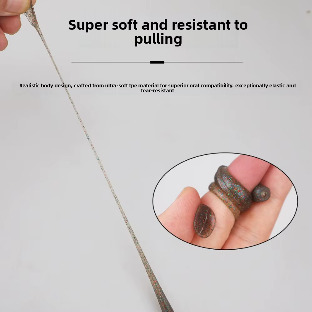 Swimbait Flotante de Vinilo – Señuelo Blando para Jigging - imagen 3