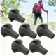 Puntas PVC esféricas negras para bastones de senderismo, repuesto - imagen 5