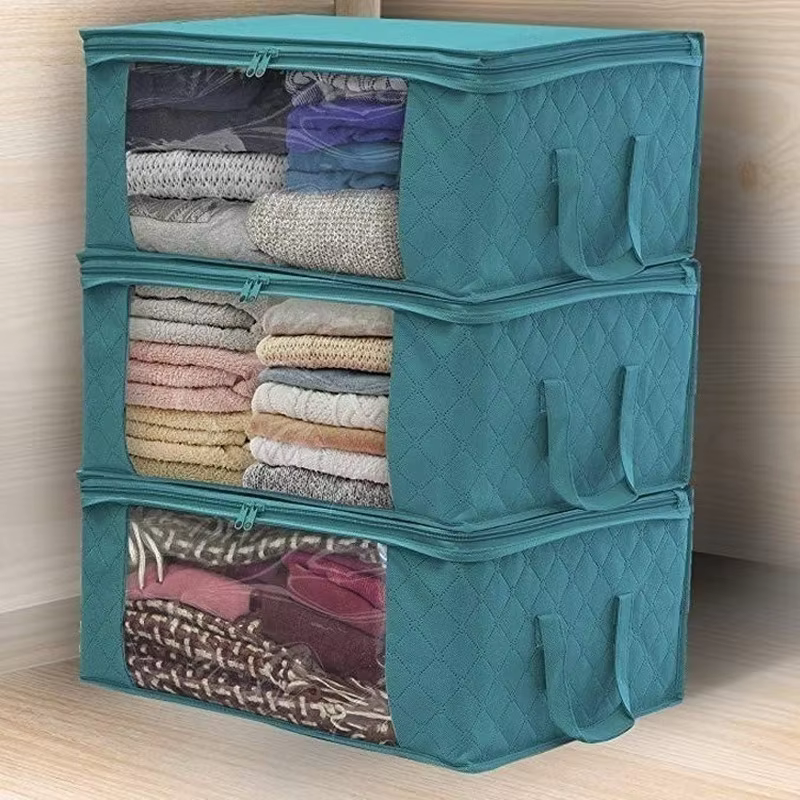 Caja de almacenamiento plegable para el hogar Edredón y ropa