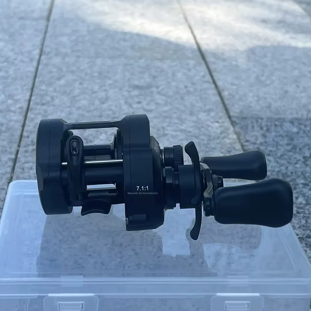 DEUKIO Carrete baitcasting DC ultraligero para agua salada 7,1:1 - imagen 2