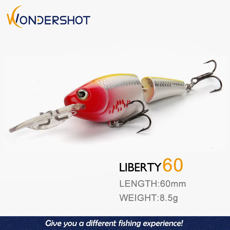 Wobbler Flotante Wondershot A22 – 60mm para lubina y lucio