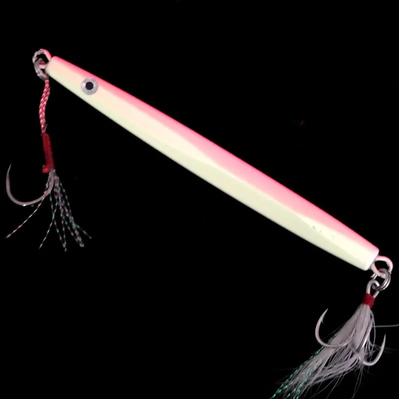 Diferentes ángulos y colores del señuelo Jigbait