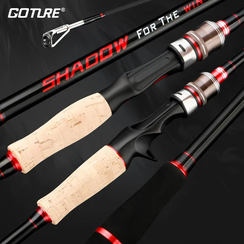 Goture Shadow M+ML - Caña de pesca spinning fibra carbono versátil - imagen 4