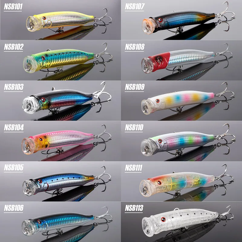 Noeby Popper Feed - Señuelo superficie agua salada - imagen 3
