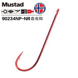 Anzuelos de carpa Mustad Jig acero carbono con púas